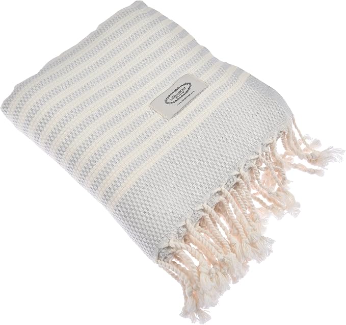 Personalized Embroidered Beach Towel | Throw Blanket, Easy Carry Sand Free - Image 3