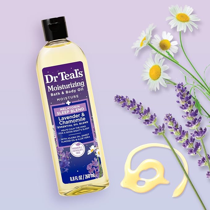 Dr Teal's Moisturizing Bath & Body Oil, Sleep Blend - Image 6