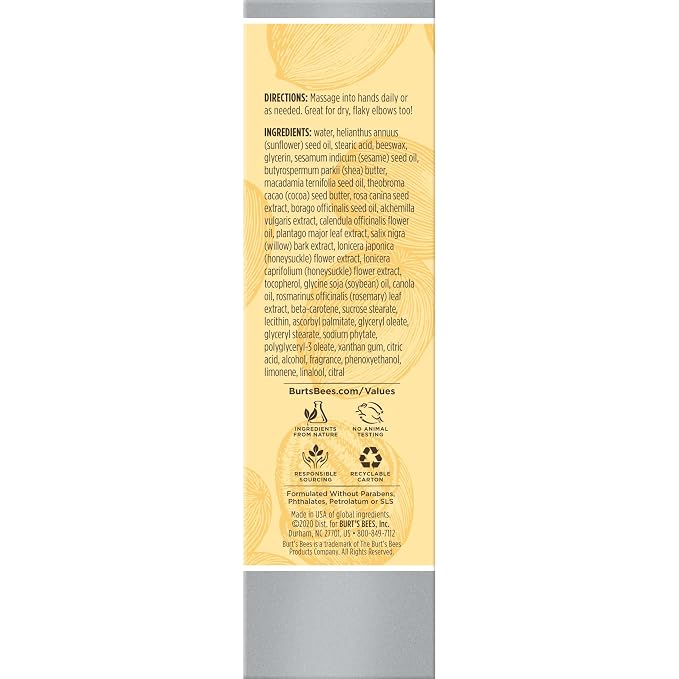 Burt's Bees Shea Butter Hand Repair Cream, 3.2 Oz - Image 6
