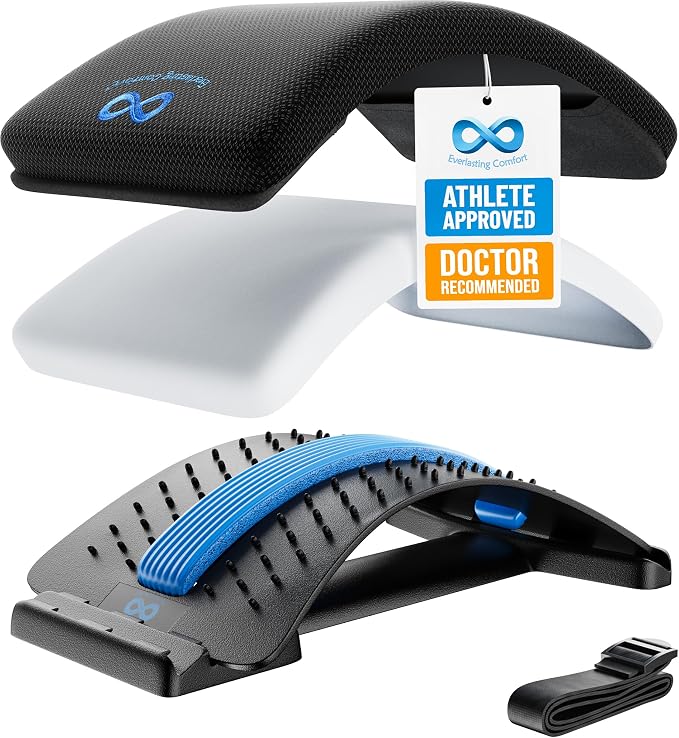 Everlasting Comfort Lumbar Support Board Back Stretcher by EverlastingComfort