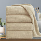 Extra Large Bath Towels Set 35x70 Inches by Hailea