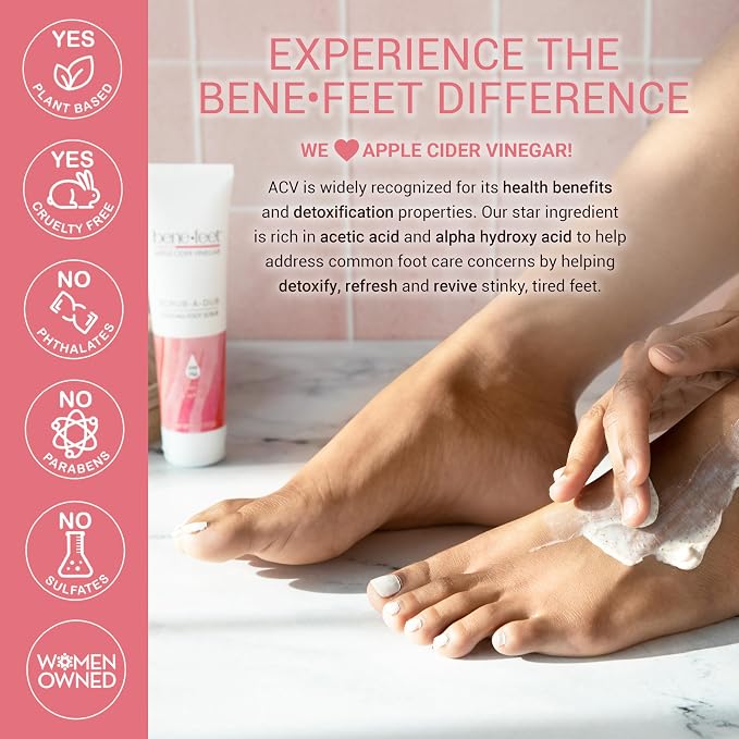 Benefeet Scrub-A-Dub Cooling Foot Scrub - Image 5