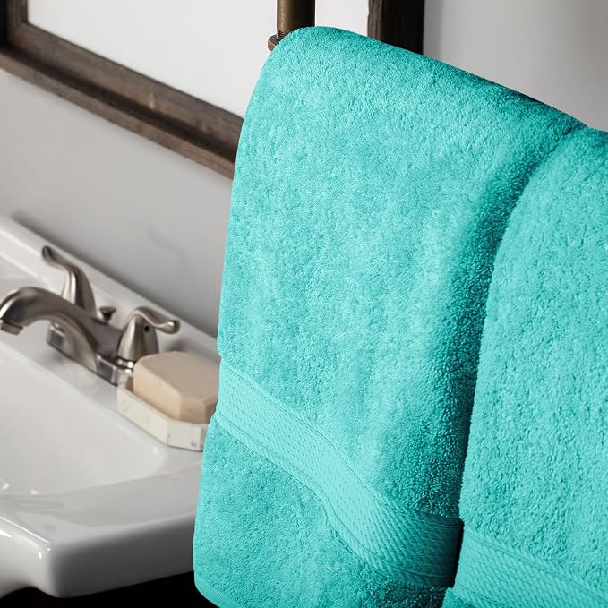 SUPERIOR Egyptian Cotton Pile 10 Piece Towel Set, Includes 2 Bath, 4 Hand - Image 7