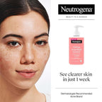 Neutrogena Oil-Free Acne Wash Pink Grapefruit Facial Cleanser - - Image 5