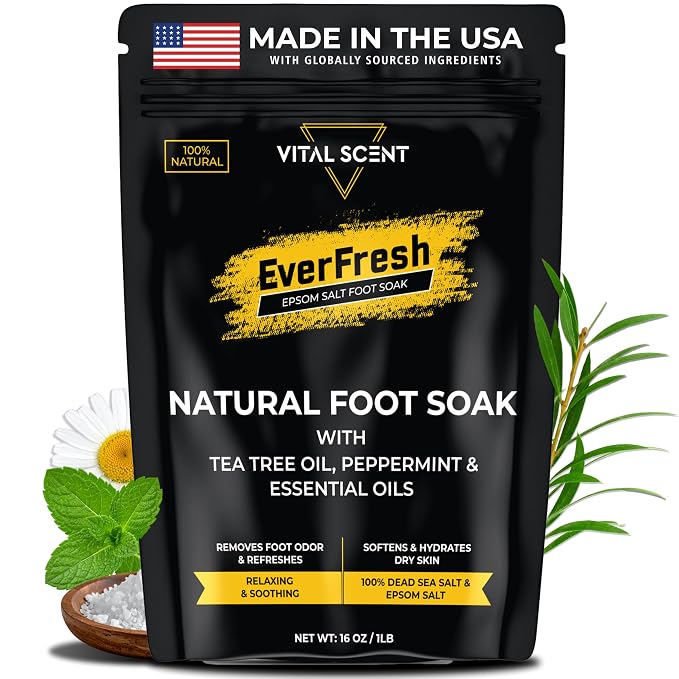 Heavy Duty Tea Tree Oil Foot Soak by VITALSCENT
