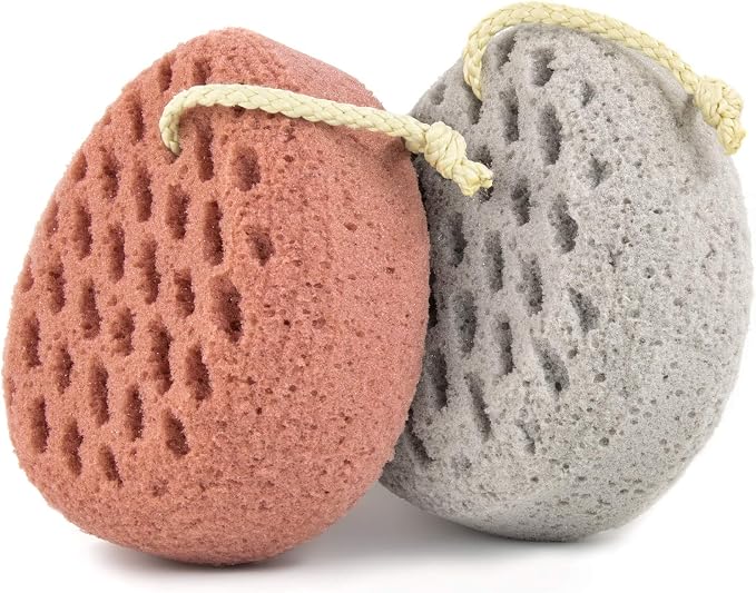 BAIMEI IcyMe Bath Sponge 2-Pack -Shower Loofah Body Scrubber by BAIMEI