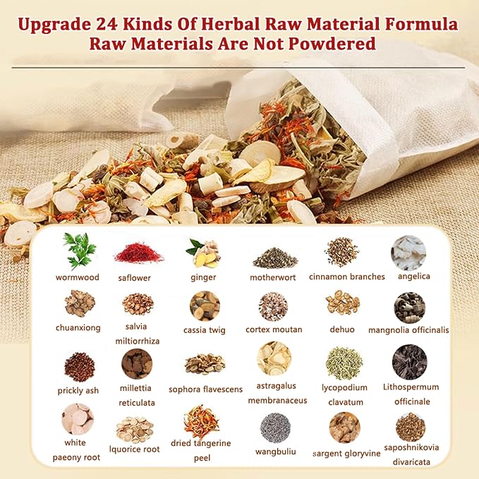 30 Pcs Body Herbal Detox Foot Soak To Remove Toxins, Lymphatic Drainage Ginger - Image 6