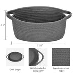 ABenkle Small Woven Storage Basket - Image 2