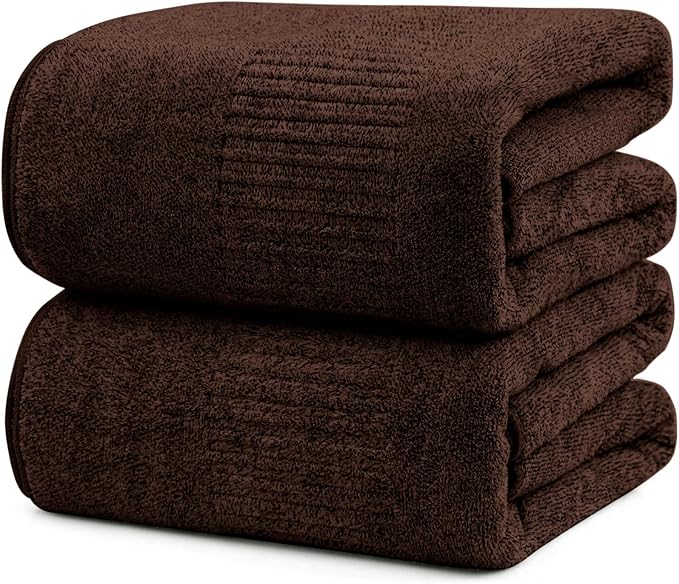 SEISSO Bath Towels, Extra Absorbent & Quick Drying Lightweight Fiber Towels by SEISSO