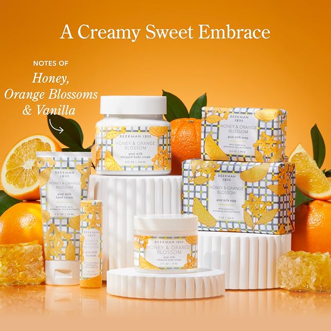 Beekman 1802 Goat Milk Hand Cream – Honey & Orange Blossom – Scented – 2 oz – - Image 4