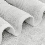 White Classic Luxury Bath Towels Set of 4 Large - Image 3