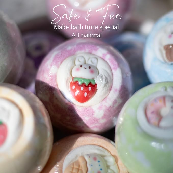 EvolutionUSA 12 Bloom Bath Bombs - Image 4