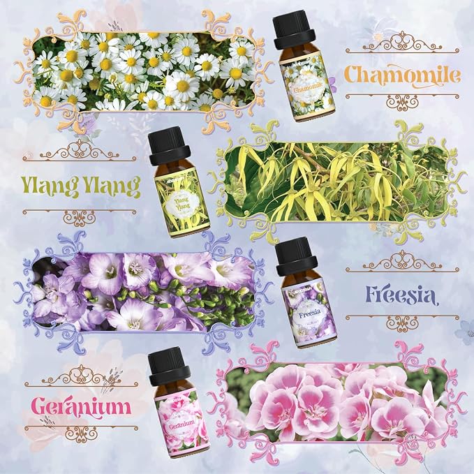 Floral Essential Oils Set, ARVIDSSON Natural Flower Essential Oil - Image 5