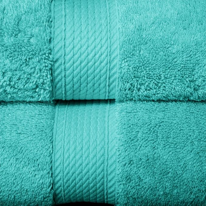 SUPERIOR Egyptian Cotton Pile 10 Piece Towel Set, Includes 2 Bath, 4 Hand - Image 5
