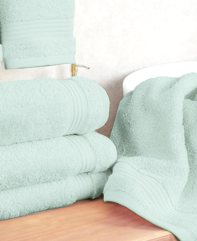 Cotton Paradise Hand Towels for Bathroom, 100% Cotton Turkish 4 Piece Hand - Image 2