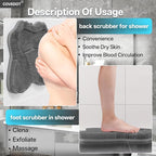 Dual-Sided Silicone Shower Foot Scrubber Mat – Foot Scrubber in Shower - Image 3