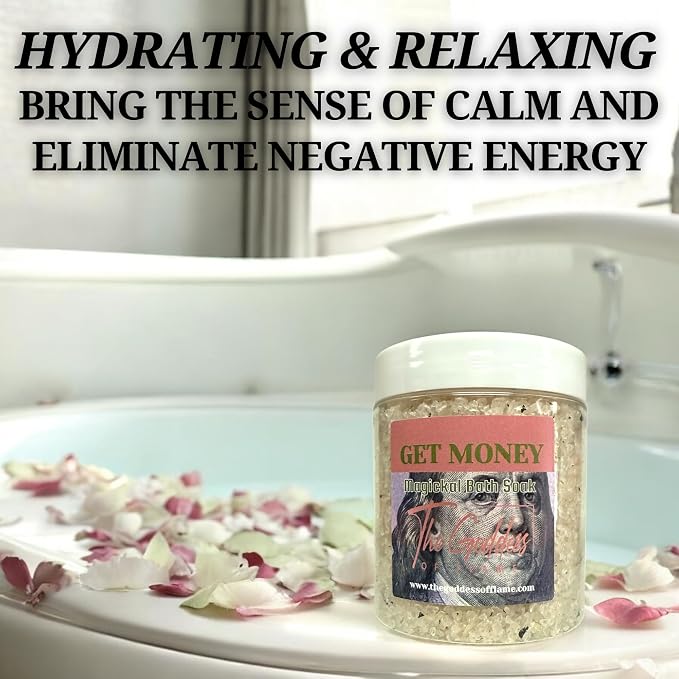 Get Money Bath Salts – Dead Sea Salt Bath Soak - Image 3