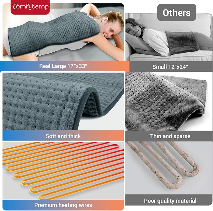 Comfytemp Extra Large Heating Pad - Image 6