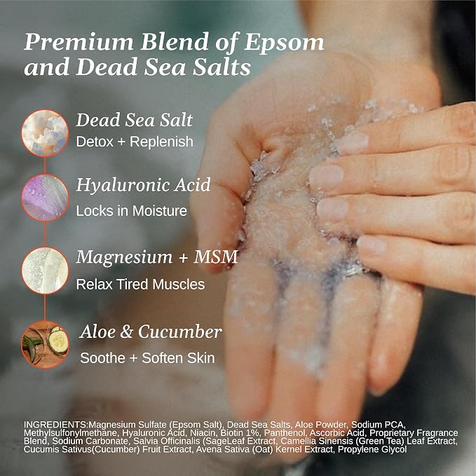 Relax Spa & Bath Aromatherapy Bath Salts - Image 2