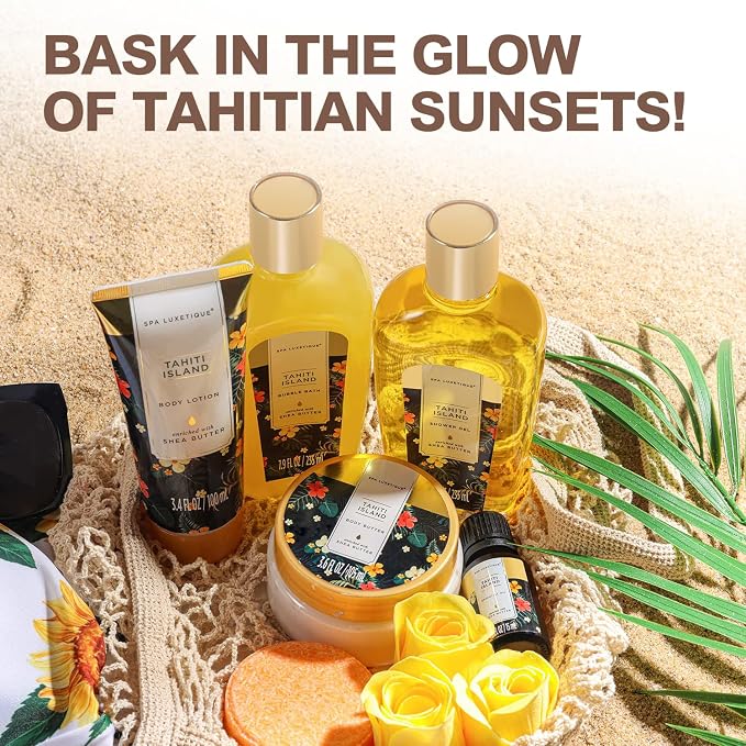 Spa Luxetique Tahiti Island Gift Baskets - Image 2