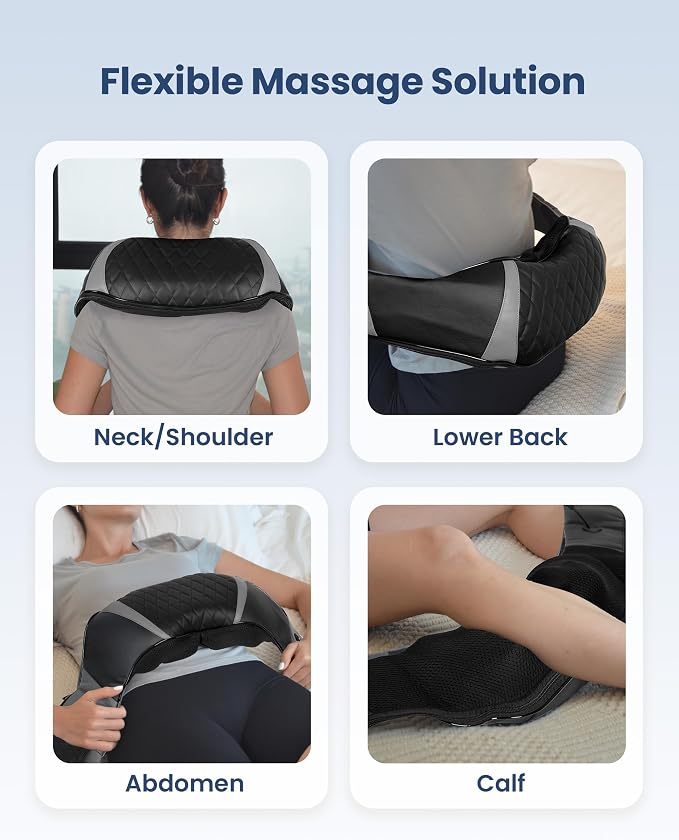 COMFIER Cordless Neck Massager, Shiatsu Shoulder Massager - Image 7
