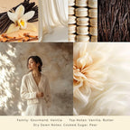 Luxury Vanilla Scented Candle - Image 3