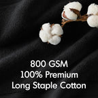 Madison Park 800GSM Bath Sheet Towel Oversized 34" x 68" 2 Pack 100% Cotton - Image 8