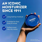 NIVEA Creme Face, Hand and Body Moisturizer Cream, Rich Body Cream - Image 2