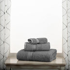 SUPERIOR Egyptian Cotton Pile 3 Piece Towel Set, Includes 1 Bath, 1 Hand - Image 2