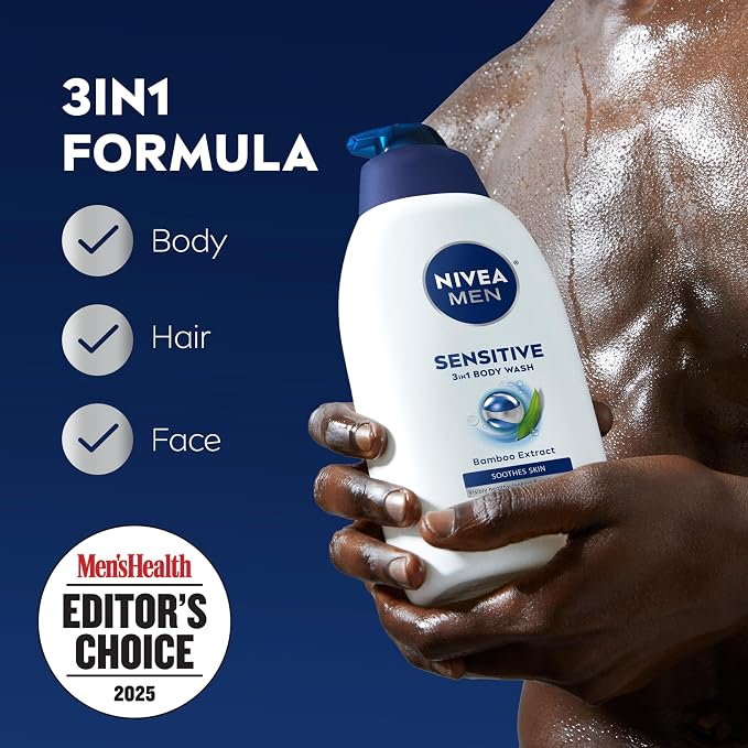 NIVEA MEN Sensitive Body Wash - Image 3