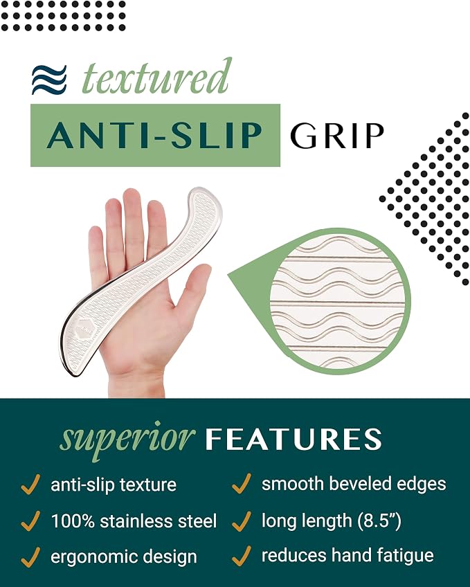 Muscle Scraper Tool with Patented Non-Slip Grip – Family-Owned Brand - Image 2