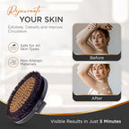 Copper Dry Brushing Body Brush for Lymphatic Drainage by HAPPY SOL - Image 5