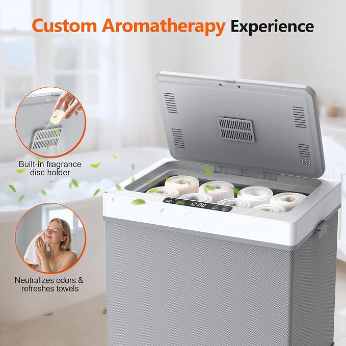 kapebow 35L Luxury Foldable Towel Warmer, 600W Fast Heating, Auto Shut Off - Image 6