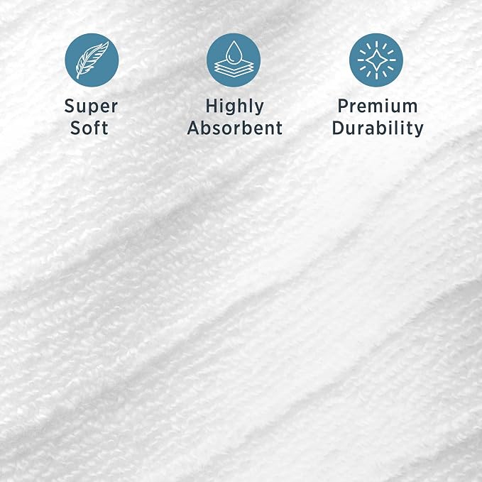 Welhome James 100% Cotton Textured Stripe Towels - Image 4