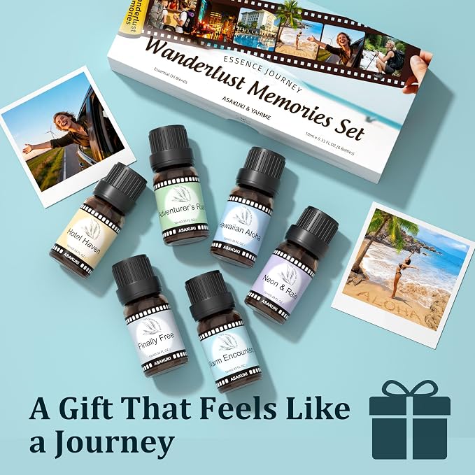 ASAKUKI Hotel Diffuser Oils Set, Hotel Scent Essential Oils - Image 7