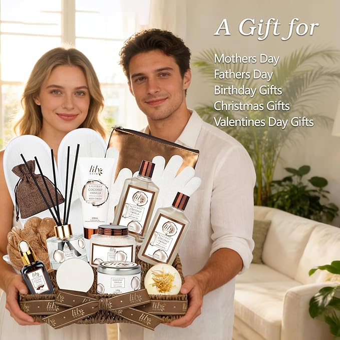 Mother's Day Gift Basket for Mom, Spa Gift Basket for Women, Gifts for Women - Image 2