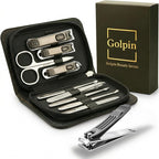 9 Pcs Manicure Set for Men & Women – Stainless Steel Manicure & Pedicure Kit by Unknown