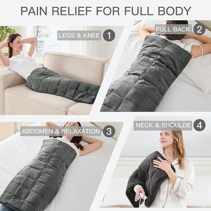 Weighted Heating pad XL 17''x33'' fsa Eligible Items only List hsa Store - Image 4