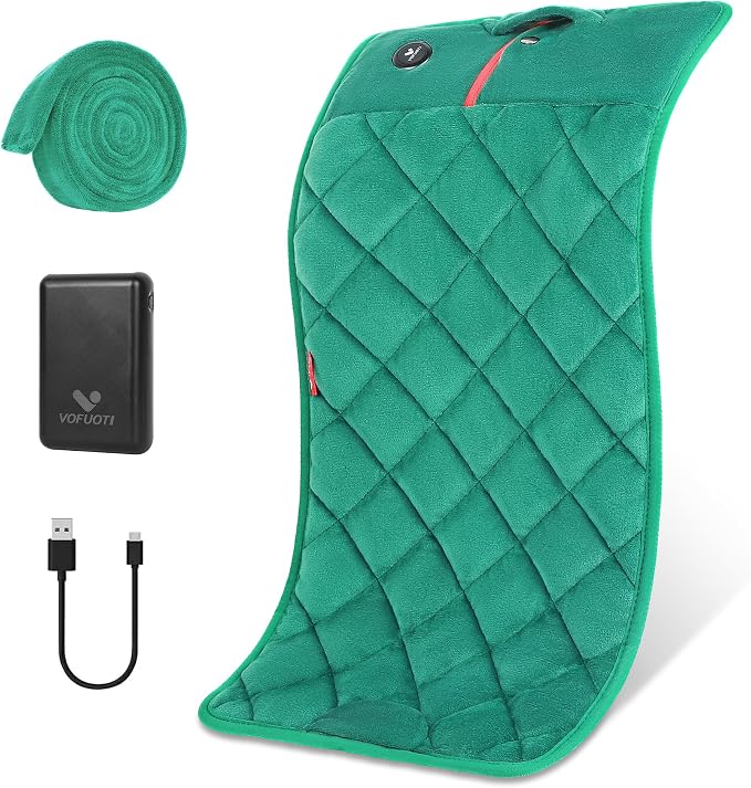 Vofuoti Portable Heating Pad, Cordless Weighted Heating Pads by VOFUOTI