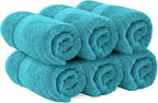 White Classic Luxury Aqua Hand Towels - Image 3