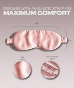SUNDAYSILKS™ Exclusive Mulberry Silk Sleep Mask | Soft Eye Covers, and - Image 6