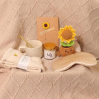 Women's Birthday Self-Care Gift Basket, Sunflower-Themed Sunshine Gift Sunshine - Image 3