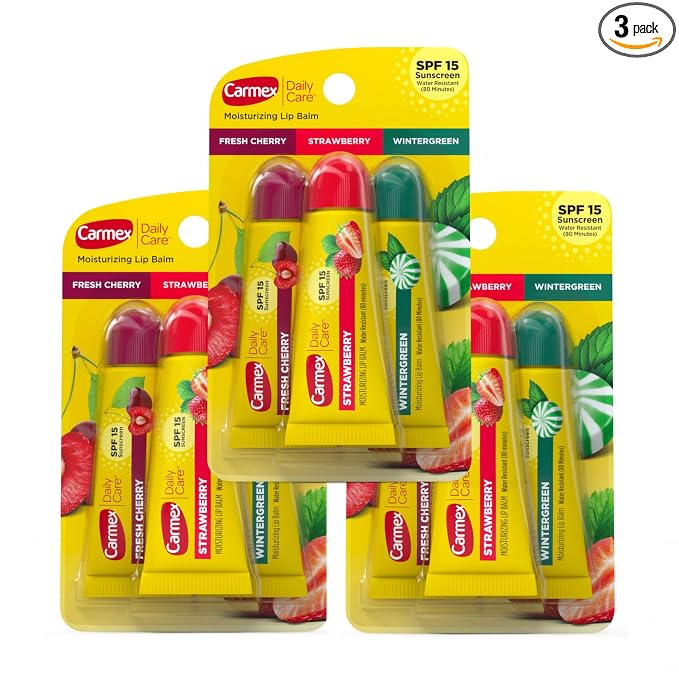 Carmex Daily Care Moisturizing Lip Balm Tubes by Carmex