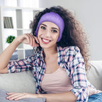 WILLBOND 6 Pieces Extra Wide Band 5 Inch Spa Facial Microfiber Headband Elastic - Image 6