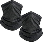 TICONN Neck Gaiter Face Cover Scarf, Neck Warmer Breathable Sun & Wind-proof by TICONN