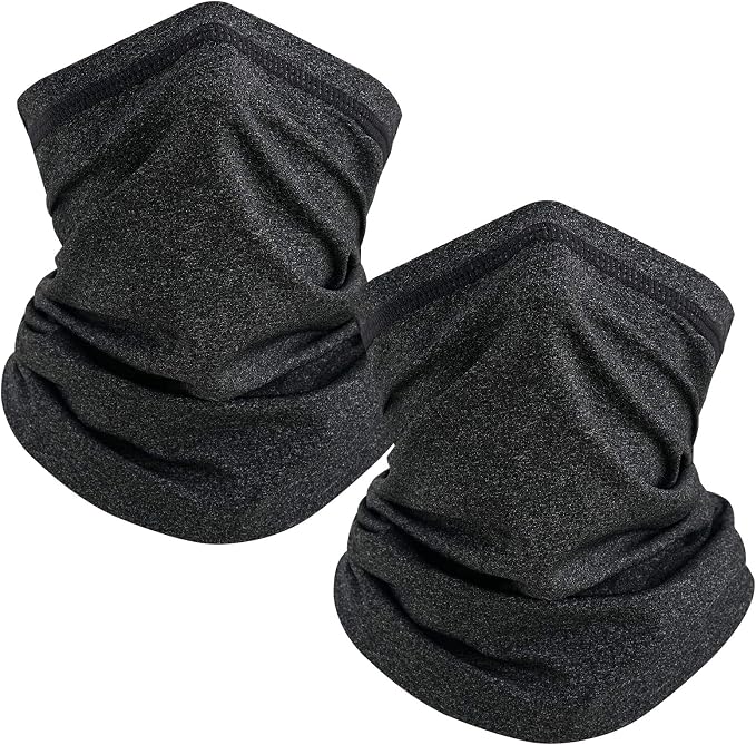 TICONN Neck Gaiter Face Cover Scarf, Neck Warmer Breathable Sun & Wind-proof by TICONN