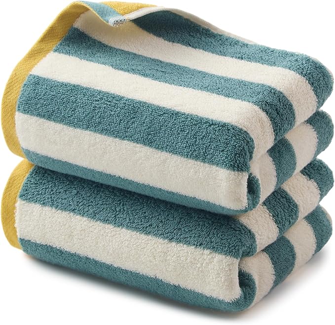 REDKISS 2-Pack Striped Hand Towels by REDKISSOnline