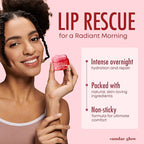 Lip Mask & Scrub – Apple, Cherry & Mint – Hydrates, Exfoliates, Repairs Dry & - Image 2