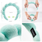 Ztomine Spa Terry Cloth Face Washing Headband Combo - Image 2