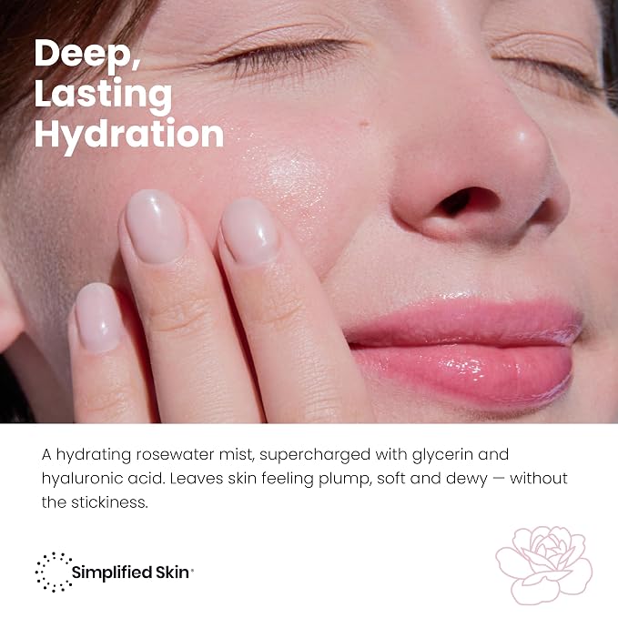 Rosewater and Glycerin Spray – Hydrating & Refreshing Rose Water Spray - Image 2